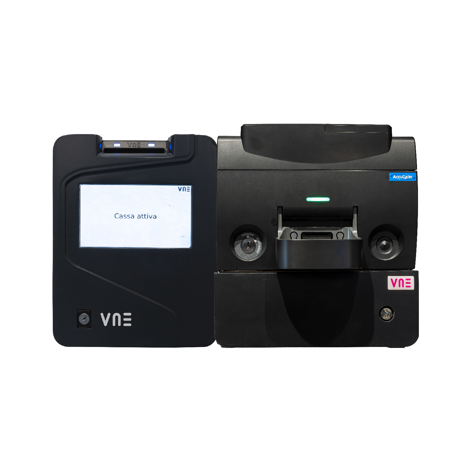 VNE CASH 2.2 — cassetto automatico rendiresto standard per negozi e ristoranti